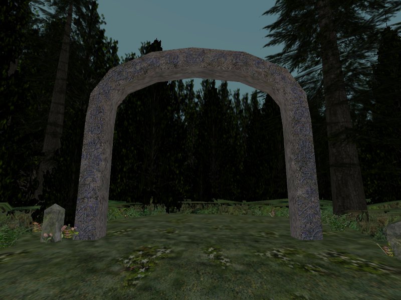 Mysterious arch